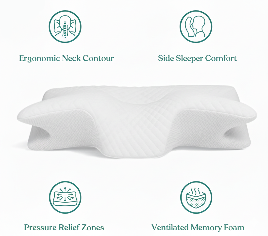 Taisok ErgoComfort Neck Support Pillow